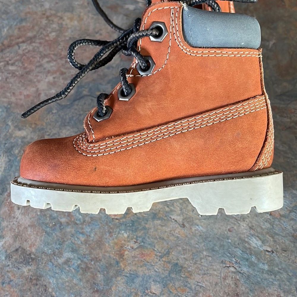 Timberland Toddler Work Boots size 4 - Picture 9 of 9